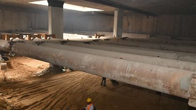 عاجل| النقل تنفذ محطة مترو المتحف المصري الكبير