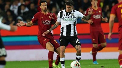 لوكاكو يقود تشكيل روما الرسمي أمام أودينيزي في الدوري الإيطالي