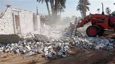 إزالة 58 حالة تعديات في بني سويف خلال 24 ساعة