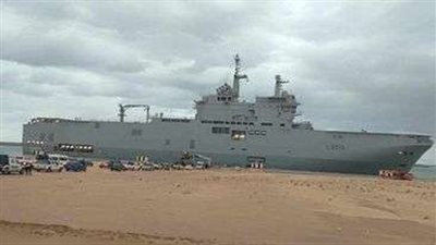 ميناء العريش يستقبل مستشفى عائم لنقل جرحى غزة لفرنسا