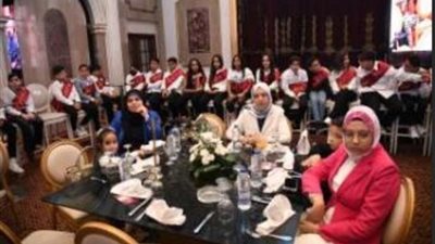 بحضور قيادات الوزارة والفنانين والإعلاميين.. الداخلية تكرم أبناء شهداء الشرطة لتفوقهم دراسيًا| صور