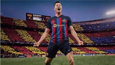 في ليالي الأبطال.. دي يونج وليفاندوفسكي على رأس تشكيل برشلونة أمام بوروتو