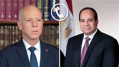 الرئيس السيسي يتلقى اتصالا هاتفيا من نظيره التونسي بشأن الأوضاع في غزة