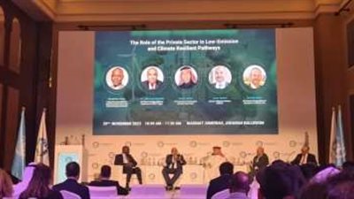 محمود محي الدين: مشاركة القطاع الخاص في تمويل أنشطة التكيف مهم جدا