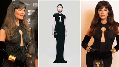 نادين نجيم تثير الجدل بفستان جرئ في افتتاح مهرجان البحر الأحمر