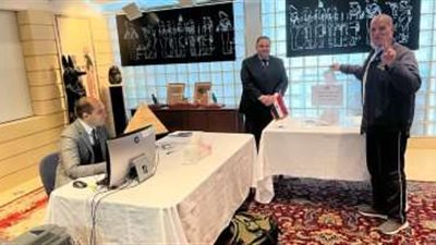 المصريون باليابان يواصلون الإدلاء بأصواتهم بمقر السفارة المصرية