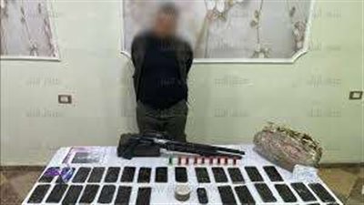 ضبط عنصر إجرامي بحوزته مخدرات بقيمة 10 مليون جنيه بالجيزة