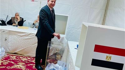 مساعد رئيس حزب ”المصريين“ يُدلى بصوته في الانتخابات الرئاسية اليوم بالسفارة المصرية بالسعودية