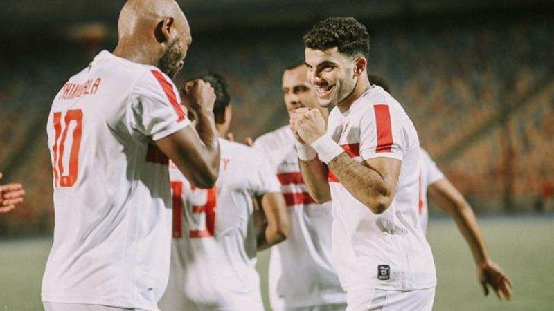 لاعبي فريق الزمالك