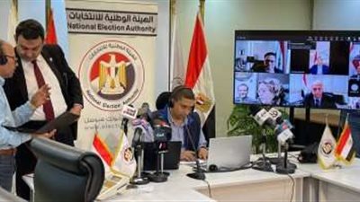 عبر الفيديو كونفرانس الوطنية للانتخابات تجرى اتصالات مع السفراء لمتابعة العملية الانتخابية