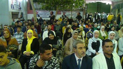 مؤتمر جماهيري لدعم الرئيس السيسي في الانتخابات الرئاسية بكفر السلمانية بالوراق