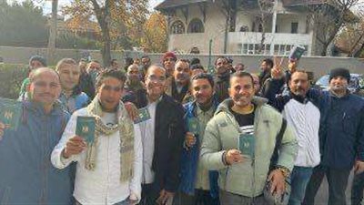 بالطابور.. أبناء الجالية المصرية في صربيا يصطفون للمشاركة في الانتخابات الرئاسية