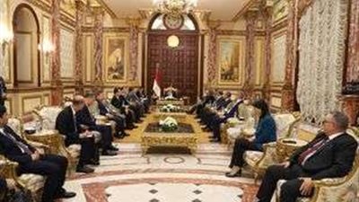 رئيس مجلس الشيوخ يستقبل 