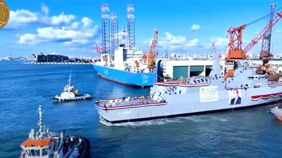 دشنت بمعرض إيديكس.. أبرز المعلومات عن الفرقاطة المصرية 