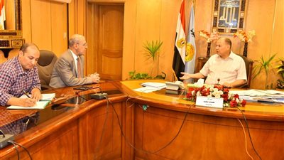 محافظ أسيوط يلتقي برئيس شركة الكهرباء لمناقشة سبل الدعم أمام مشروعات الكهرباء