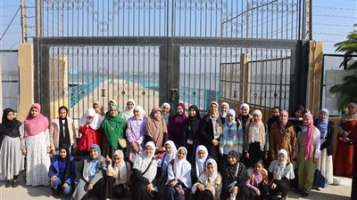 «مياه أسيوط» تستقبل أبناء معهد فؤاد الأول الأزهرى في زيارة تثقيفية لهم بأهم مراحل معالجة المياه