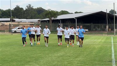 بيراميدز يخوض ثان تدريباته في بريتوريا استعدادًا لمواجهة صن داونز