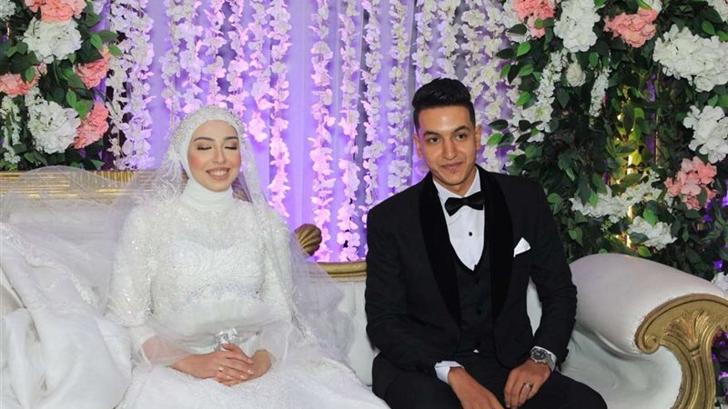 عقد قران نجلة الأستاذ
