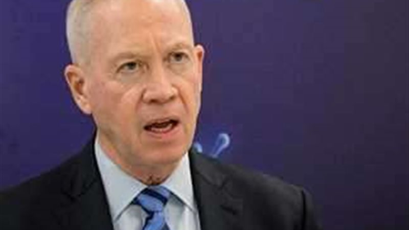 وزير الدفاع الإسرائيلي