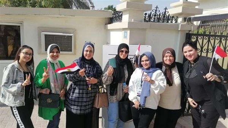 سيدات مصر يتصدرن