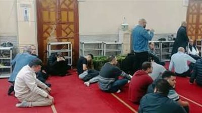 أحمد حلمي يودع شقيقه الأكبر خالد في مسجد ناصر ببنها