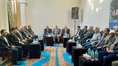 مدير الأمن ومحافظ سوهاج يقدمان واجب العزاء بعضو مجلس النواب