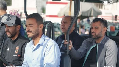 أحمد سليمان يستقبل مؤمن زكريا قبل قمة الناشئين أمام الأهلي