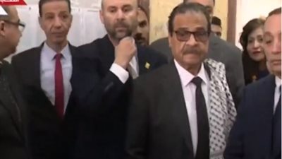 المرشح الرئاسي فريد زهران يدلي بصوته في الانتخابات الرئاسية 2024