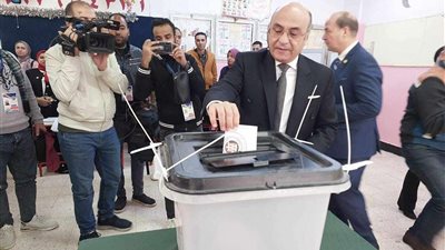 وزراء ومسئولون يدلون بأصواتهم في الانتخابات الرئاسية
