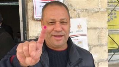 ضياء السيد يدلي بصوته في الانتخابات الرئاسية 2024