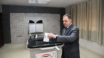 وزير الداخلية يدلي بصوته فى انتخابات رئاسة الجمهورية 2024 بمقر لجنته