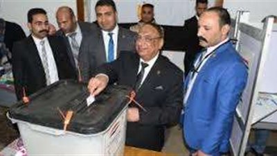 رئيس هيئة قضايا الدولة يدلي بصوته في الانتخابات الرئاسية 2024