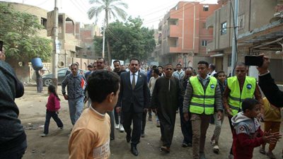 فرج فتحي ينظم مسيرة بالبدرشين لدعم المشاركة في الانتخابات الرئاسية