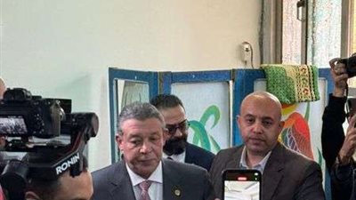 المرشح الرئاسي حازم عمر يدلي بصوته في الانتخابات الرئاسية