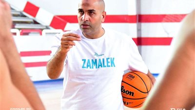 الزمالك يعلن تعاقده مع مدرب جديد لفريق كرة السلة