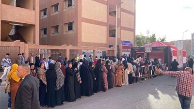 الانتخابات الرئاسية 2024.. طوابير للناخبين بكفر الشيخ مع فتح أبواب اللجان