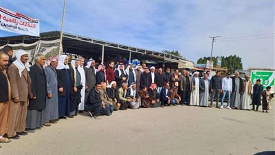 أهالي الرميلات بشمال سيناء يصطفون أمام اللجان الانتخابية