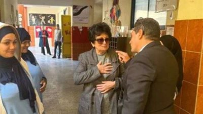 الانتخابات الرئاسية 2024.. أنعام الجريتلي تدلي بصوتها بالمدرسة اليابانية بالشيخ زايد