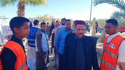 أبناء مطروح يصطفون أمام اللجان للمشاركة في الانتخابات الرئاسية