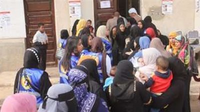 مسيرة حاشدة من السيدات للإدلاء بأصواتهن في الانتخابات الرئاسية