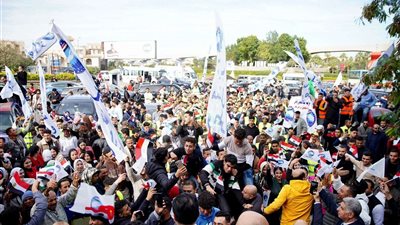 مسيرة حاشدة لتعليم سوهاج لتوعية وحث الناخبين على المشاركة في انتخابات الرئاسة