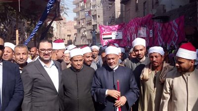 مسيرة لـ رجال الدين بـ 