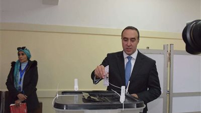 أمين عام مجلس النواب يدلي بصوته في الانتخابات الرئاسية 2024