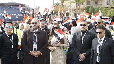 مسيرات حاشدة لأعضاء «مصر أكتوبر» للإدلاء بأصواتهم فى الانتخابات الرئاسية