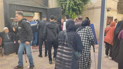 إقبالا شديد على لجان شبرا الخيمة في آخر أيام التصويت بالانتخابات الرئاسية 2024