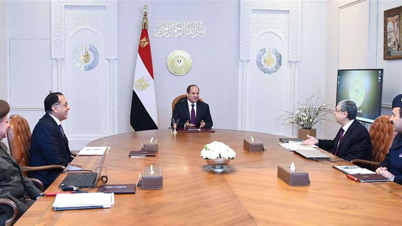 اجتماع الرئيس السيسي