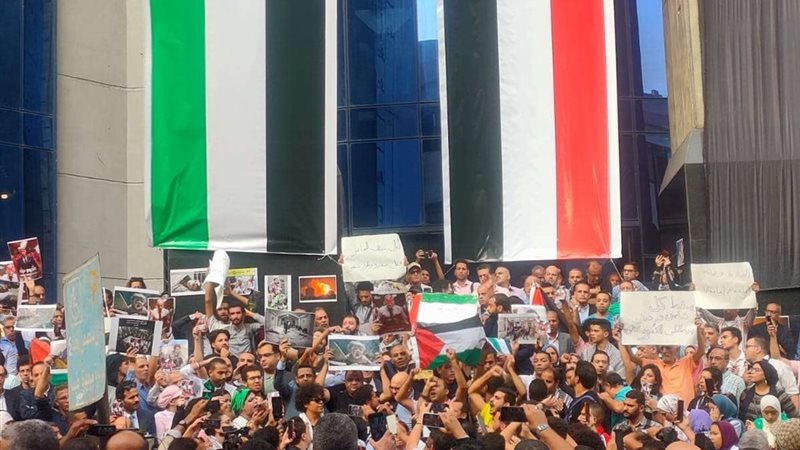 وقفة نقابة الصحفيين