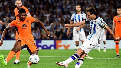 الشوط الأول.. إنتر ميلان وريال سوسيداد يخرجان بالتعادل السلبي