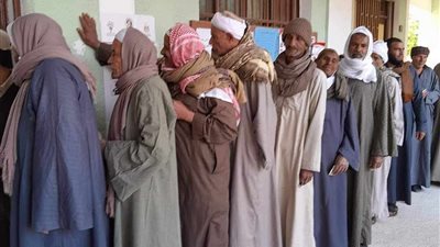 لجان المغتربين في بني سويف تشهد كثافة تصويتية قبل إغلاق باب الاقتراع