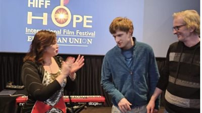 إلهام شاهين تشارك في مهرجان الأمل السينمائي الدولي (صور)